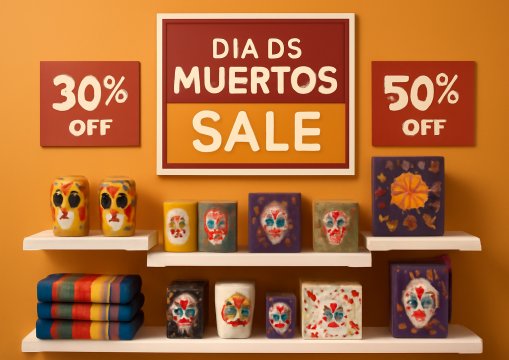 Cúpon Día de Muertos